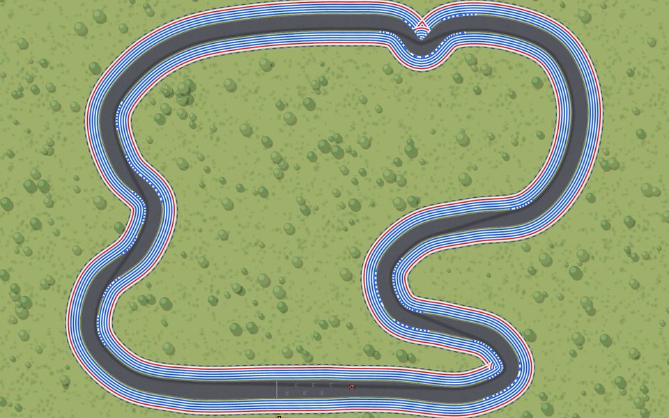 Circuit Le Mistral vu du ciel