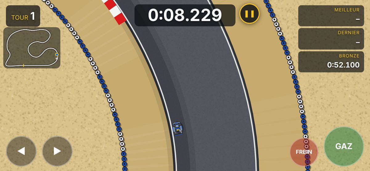 Sur mobile